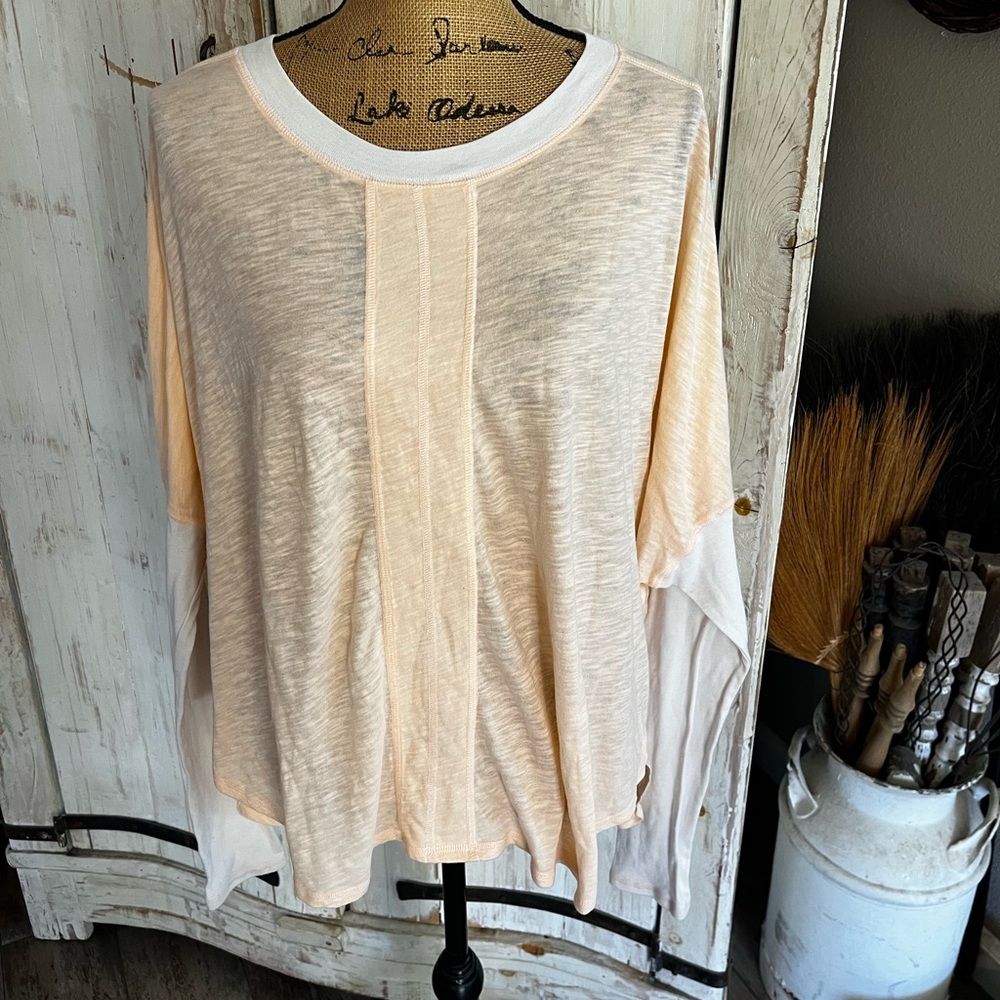 Free People Movement layered tee